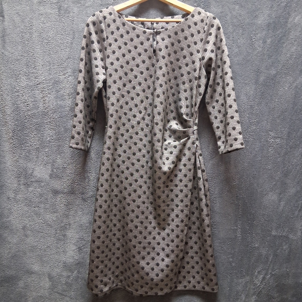 Talbots Polka Dot Dress Sz Mp